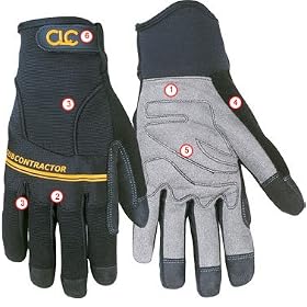 Custom LeatherCraft 130L Glove, Subcontractor, Large by Custom Leather Craft