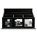 black DESK ORGANIZER - BLACK-PG
