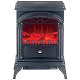 BRAND NEW TRADITIONAL STYLE 1800W ELECTRIC FLAME EFFECT FIRE HEATER