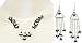 Necklace Earings Sterling Silver Garnet Jewelry Set