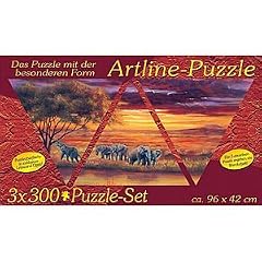 Abendsonne in Afrika - Artline Puzzle