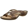 Clarks Women's Thunder Perf Thong Sandal,Bronze,10 M