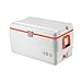Igloo Super Tough STX Cooler, 72-Quart, White/Orange