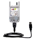 Gomadic for the PalmOne palm Treo 300 - Classic Straight USB Cable for the PalmOne Treo 300 with Power Hot Sync and Charge capabilities - Gomadic Brand w/ TipExchange Technology