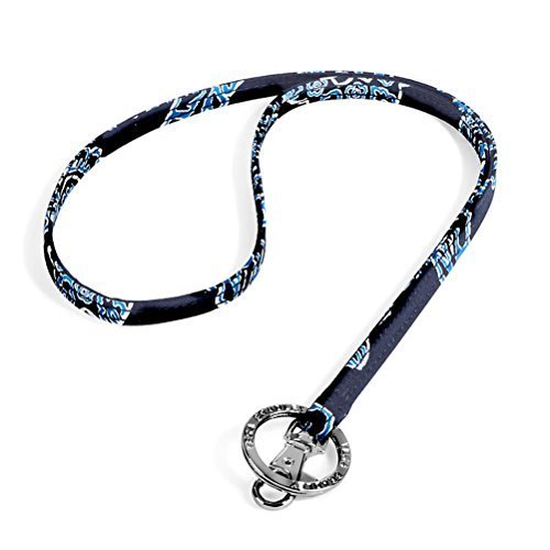 Vera Bradley Lanyard (Blue Bandana)