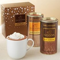 NEW Milk Chocolate and Dark Chocolate Cocoa Warm Up Gift Set