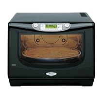 Whirlpool Jet Chef 31 Litre, Drop Down Door Microwave Grill with Crisp Function, Black, 1000 W