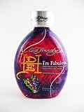 2011 Ed Hardy I'M FABULOUS Dark Bronzing Tanning Lotion 13.5 oz.