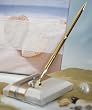 Ocean Of Love Guest Book and Satin Base Pen Set