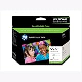 New Hewlett Packard Hp 95 Series W/100 Sht Premium Nam Pack Features Media  ....