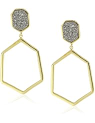 Marcia Moran "Illume" Geometic Shaped Drop Earrings