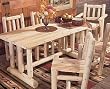Rustic Natural Cedar HARVEST FAMILY TABLE ONLY - 21C