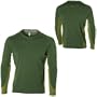 Ibex Zepher Crew II Top Mens MD Pine/Alligator
