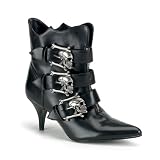 Skull Buckle Ankle Boot GOTH Style Sexy Boots