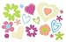 Foamies Heart and Flower Sticker Box