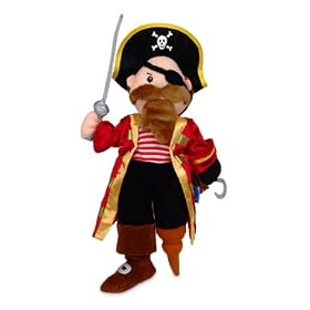 Tellatale Pirate Hand Puppet