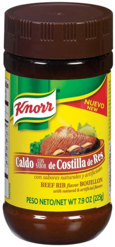 Knorr Beef Rib Flavor Boullion, Granulated, 7.9-Ounce Jars (Pack of 12) by Knorr