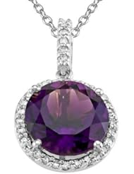 Genuine Amethyst Pendant by Effy Collection®