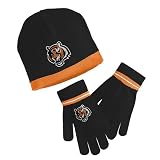 Reebok Cincinnati Bengals Knit Hat and Gloves Set - Childrens
