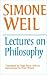 Lectures on Philosophy