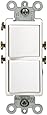 Single Pole Duplex Switch White Leviton
