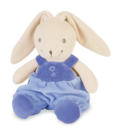 Childrens Toyshop  Toys : Nounours 22cm  Blue Baby Rabbit