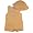 Petit Ami Newborn Boys Smocked Turtle Sunsuit Romper with Hat, 3M