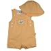 Apparel : Petit Ami Newborn/Infant/Toddler Boys Smocked Turtle Sunsuit Romper with Hat
