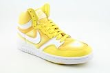 Nike Court Force High Shoes Yellow Womens