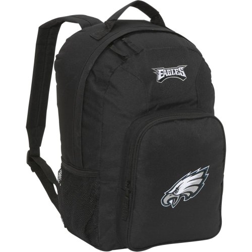 NFL Philadelphia Eagles Southpaw Backpack (Black, Medium)