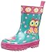 Stephen Joseph Kids Rain Boots, OWL, 11
