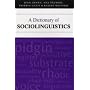 A Dictionary of Sociolinguistics