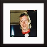 Rhys Ifans Custom Framed And Matted Color Photo Total Size: 20x20 Inches