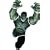 RoomMates RMK1192GM Hulk Peel & Stick Giant Peel & Stick Appliques