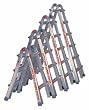 Wing Little Giant 26-Foot 300-Pound Duty Rating Ladder System with Work Platform #10126LGW