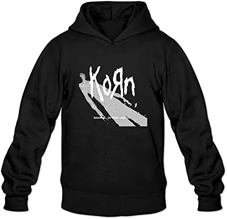 Zcyy Men's Korn The Path Of Totality Get Up! Sweatshirt Black Large