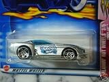 Mattel Hot Wheels 2003 1:64 Scale Silver Flamin Hot Wheels Pony Up Die Cast Car #062