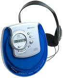 Memorex MD6440-01CP Personal CD Player with Car Kit and 40-Second Anti-Shock (Blue)