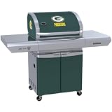Team Grill PPR06092NFLGBP01 Patio PRO Gas Grill, Green Bay Packers