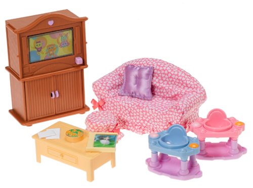 Deluxe Family Room Set for the Loving Family Dollhouse Deluxe Family Room Set for the Loving Family Dollhouse