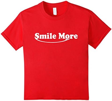 Kids Smile T-Shirt More 10 Red
