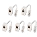 GFORTUN Beige RJ11 6P4C Female to Ethernet RJ45 8P4C Male Telephone Ethernet Adapter Cable Converter Socket (5 Pack)