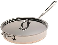 All-Clad Copper Core 3-Quart Saute with Lid