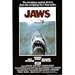 Jaws Movie (Shark in Water) Poster Print - 24x36