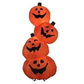 エアブロウハロウィン かぼちゃ4連