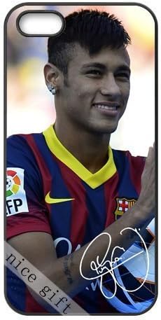 Neymar signed FC star HD image case cover for iphone 5 5S black A Nice Present