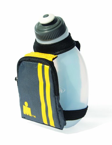 FuelBelt Ironman Collection Sprint Palm Holder, Mango/Carbon, One Size