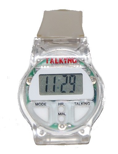 flippig lockere sprechende Uhr
