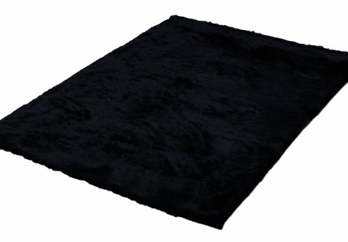 Rugs With Flair Teppich Splendour Shadow, 60 x 110 cm, schwarz Preisvergleich