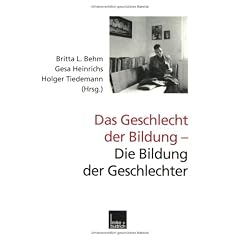Das Geschlecht der Bildung - die Bildung der Geschlechter